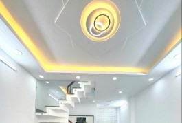 NHÀ MỚI ĐẸP NGAY GÒ XOÀI - HẺM 4M THÔNG - 36M2 - 2 TẦNG 2PN - GIÁ 3.65 TỶ